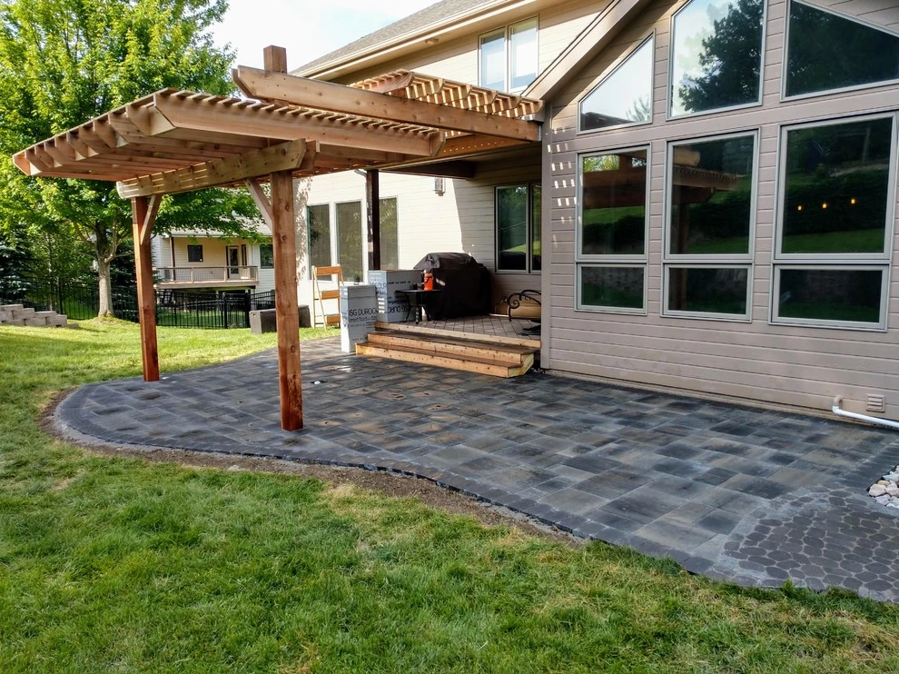 Patio/2 tier Pergola by Radik Landscape Construction INC - Photo 4