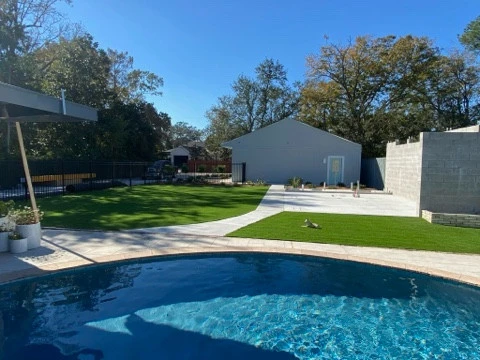 Backyard Synthetic Turf by Reeves Land Services LLC - Photo 3