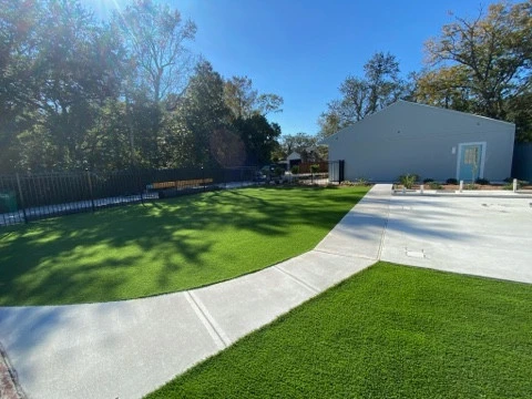 Backyard Synthetic Turf by Reeves Land Services LLC - Photo 6