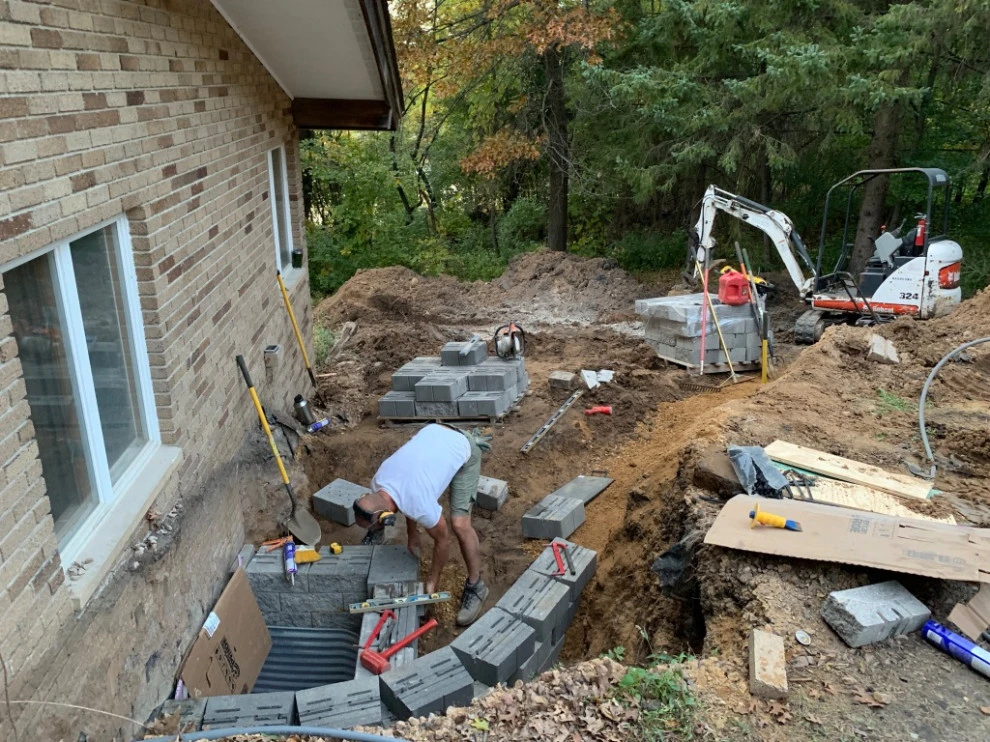 Retaining wall in Inver Grove Heights, MN by South Metro Lawn And Landscape - Photo 5
