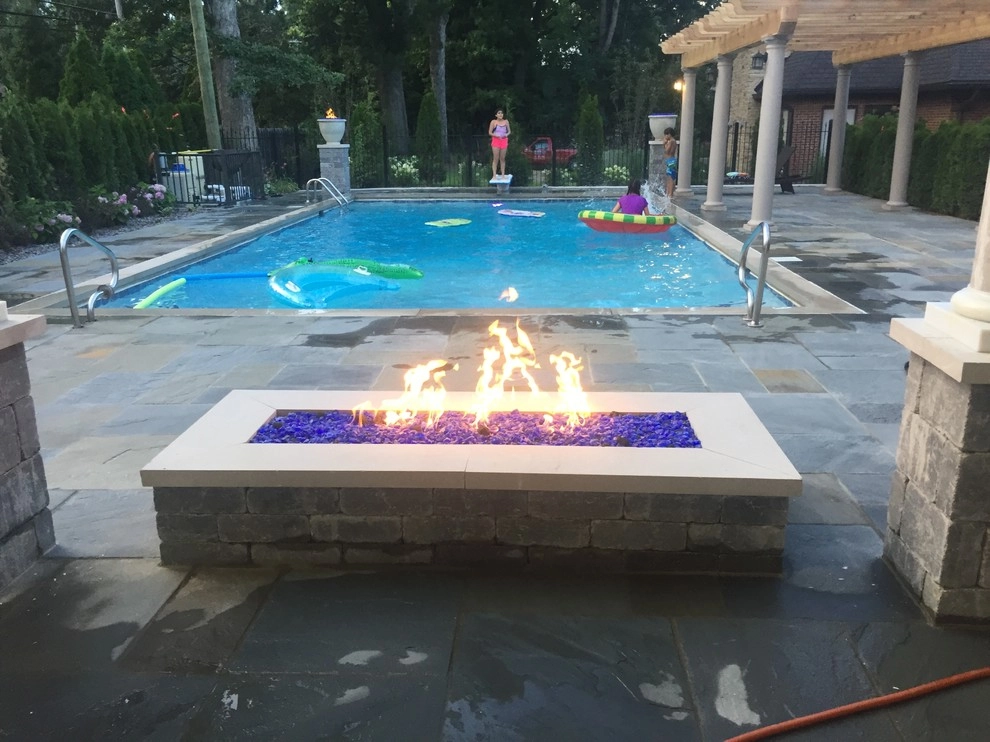 pool & spa by Creative Brick Paving And Landscaping, Inc. - Photo 4