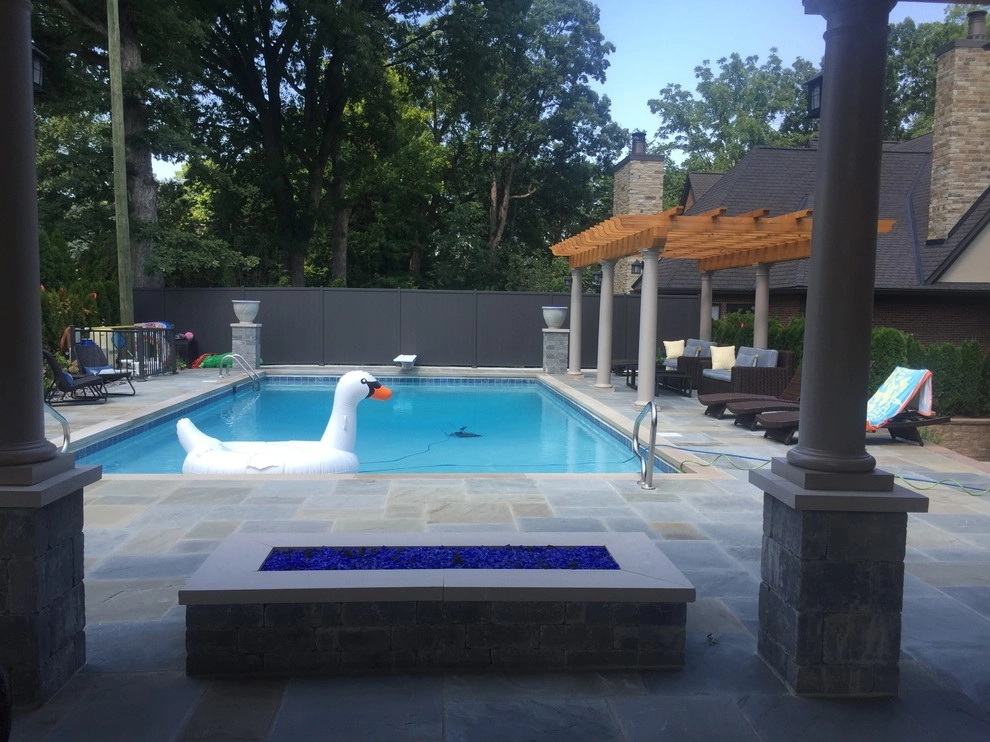 pool & spa by Creative Brick Paving And Landscaping, Inc. - Photo 2