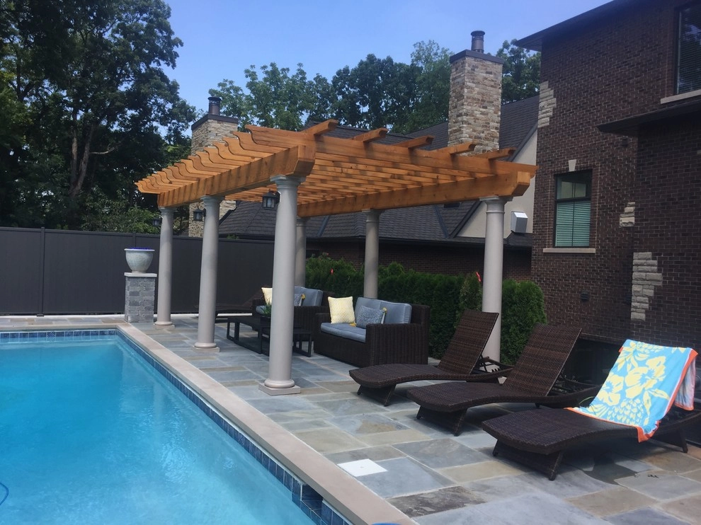 pool & spa by Creative Brick Paving And Landscaping, Inc. - Photo 3