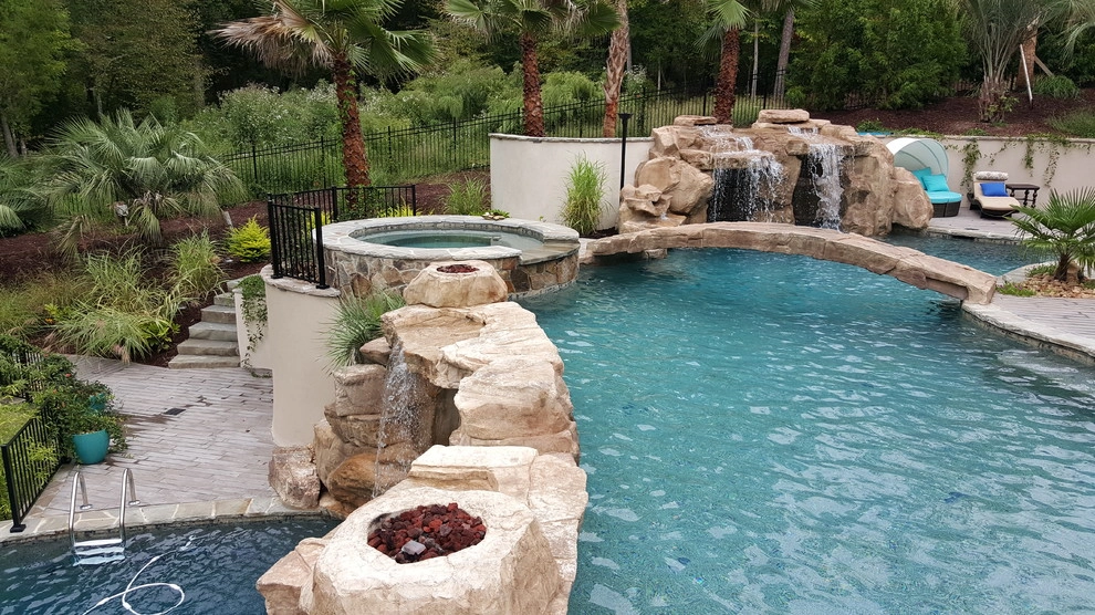 Lagoon 3 Level Pool by Creative Rock Formations - Photo 4