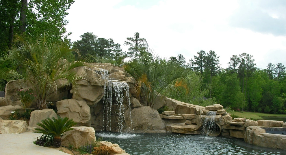 Backyard Pool Resort by Creative Rock Formations - Photo 15