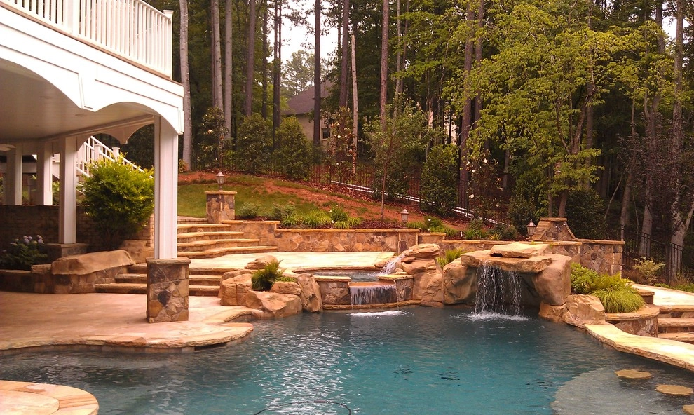 Backyard Pool Resort by Creative Rock Formations - Photo 10