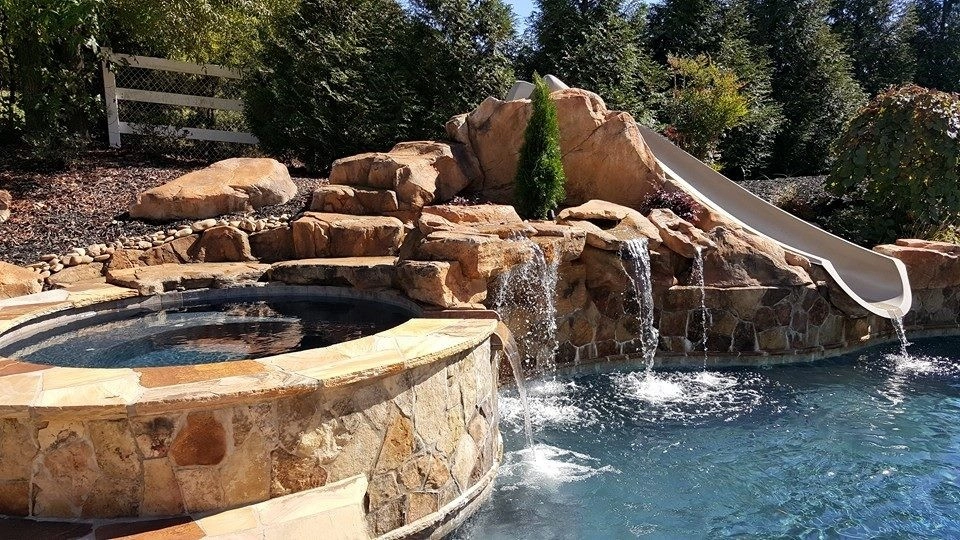 Backyard Pool Resort by Creative Rock Formations - Photo 28
