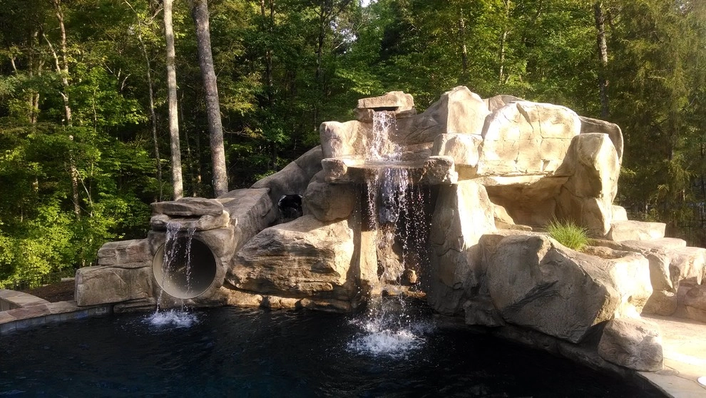 Backyard Pool Resort by Creative Rock Formations - Photo 8