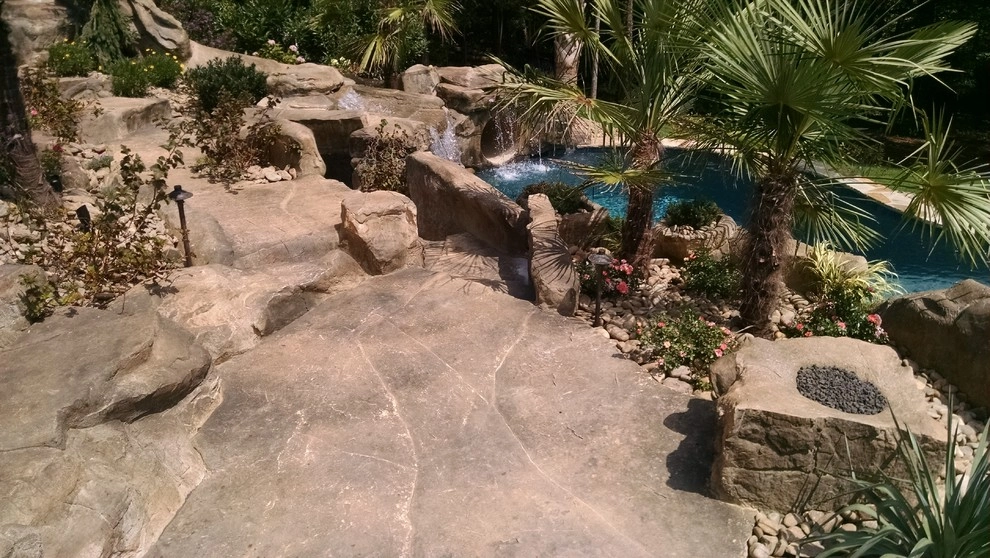 Backyard Pool Resort by Creative Rock Formations - Photo 12