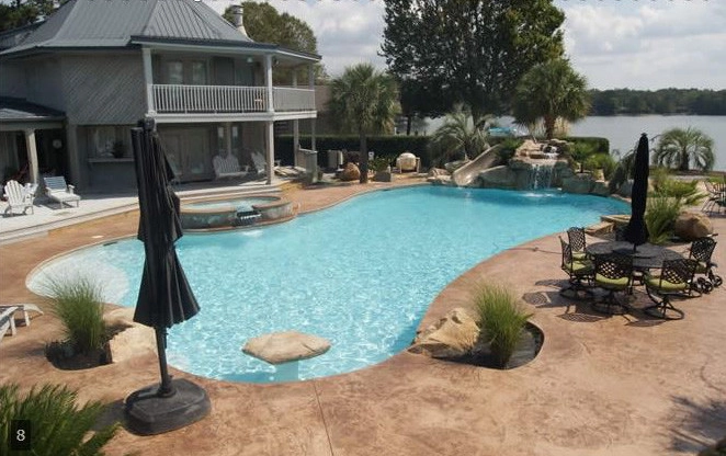 Backyard Pool Resort by Creative Rock Formations - Photo 17