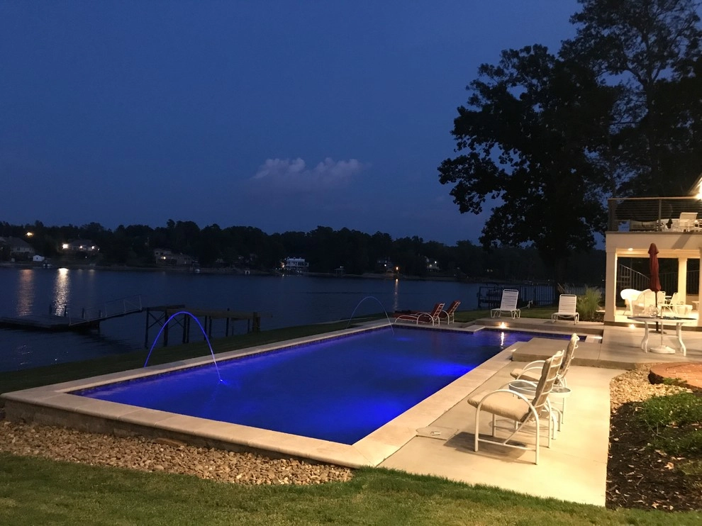 Luxury Backyard by Crystal Pools LLC - Photo 13