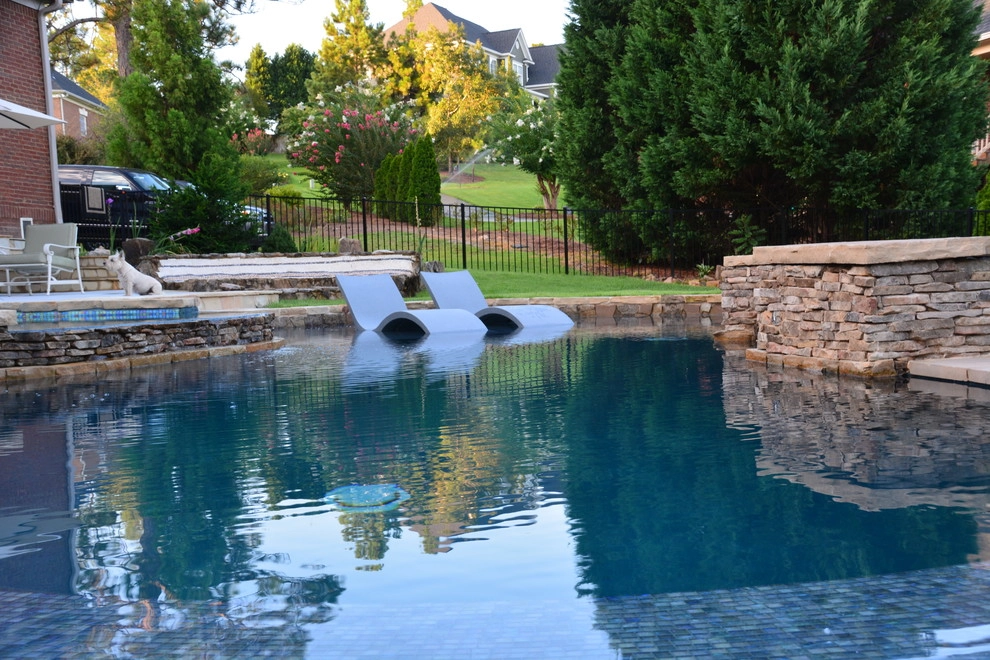 Luxury Backyard by Crystal Pools LLC - Photo 3