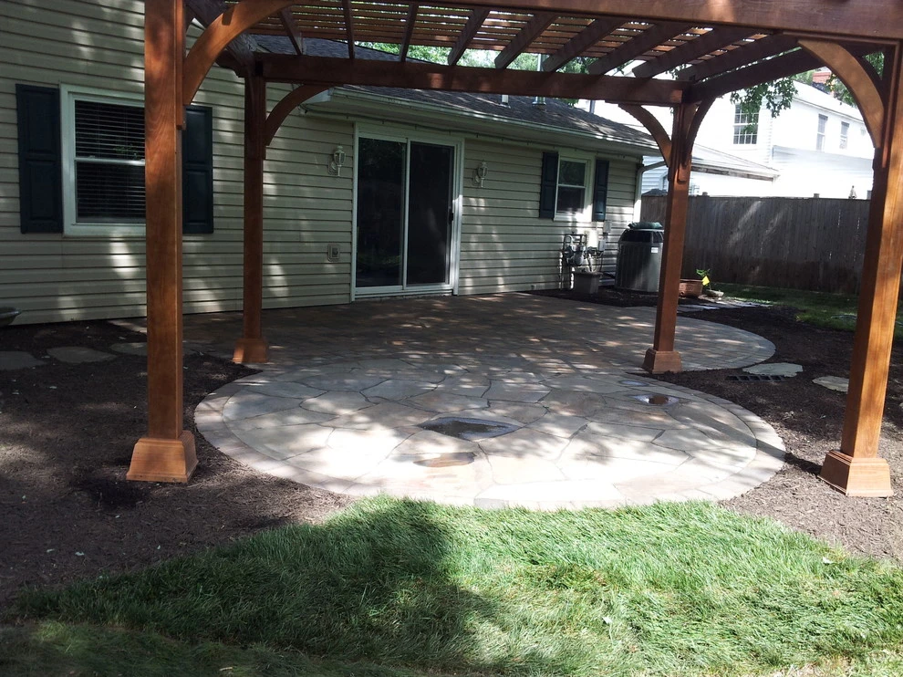 Bowie - Backyard Renovation and Shed install by The Landscape Design Center - Photo 9
