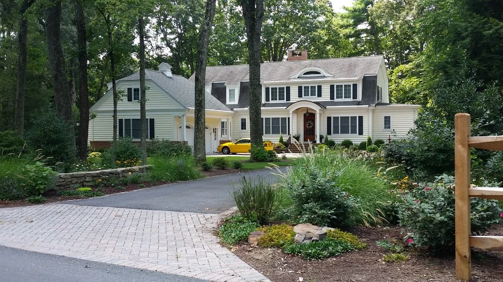 Large Front Yard Renovation by The Landscape Design Center - Photo 8