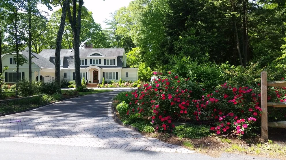 Large Front Yard Renovation by The Landscape Design Center - Photo 5