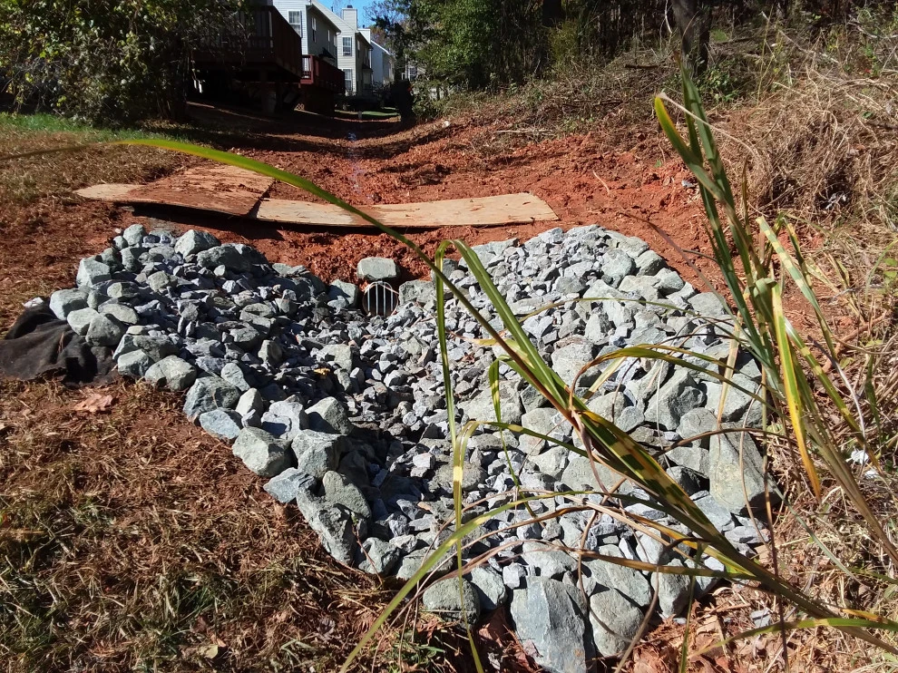 Riverdale Community Drainage Project by The Landscape Design Center - Photo 15