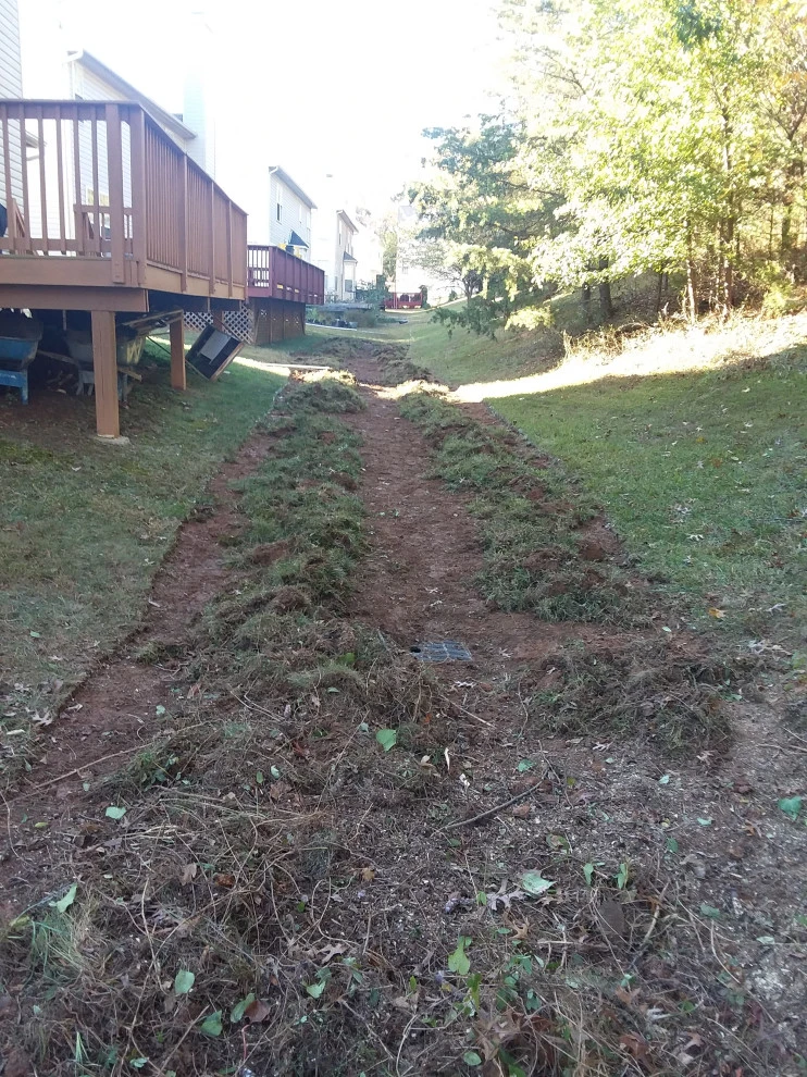 Riverdale Community Drainage Project by The Landscape Design Center - Photo 3