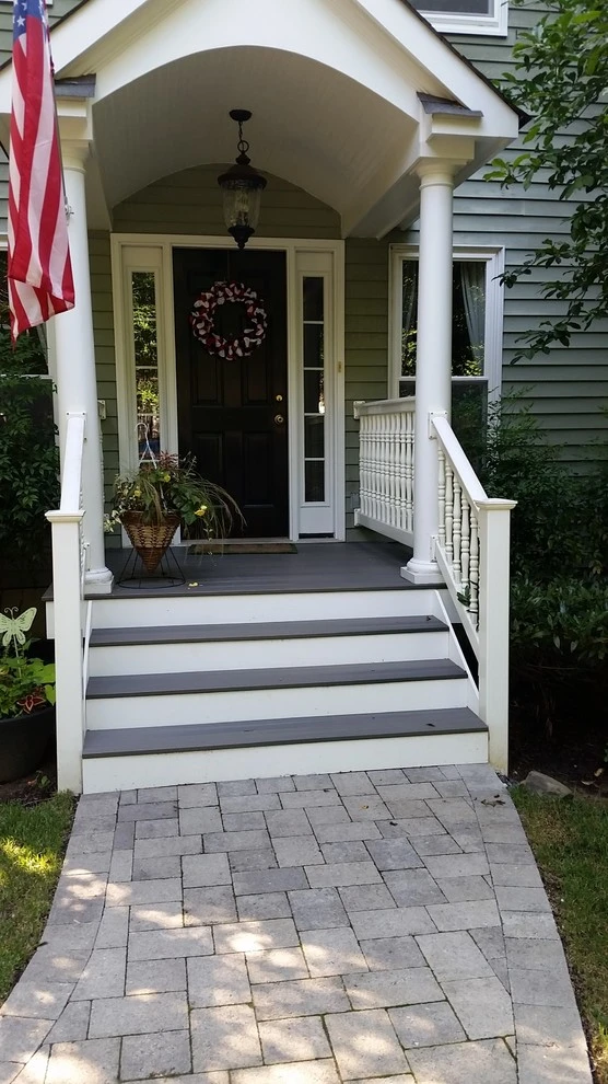 Driveway and Front Porch Renovation by The Landscape Design Center - Photo 8