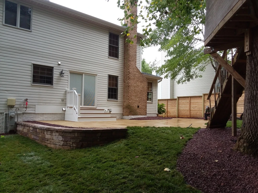 Crofton Backyard Complete Renovation by The Landscape Design Center - Photo 7