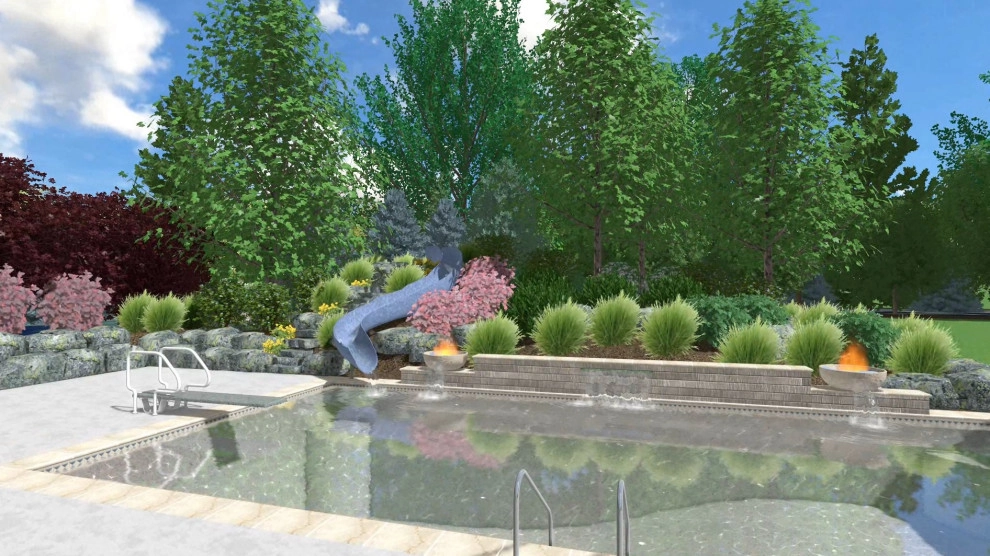 Eagle Pool Project by Cutting Edge Landscape - Photo 2