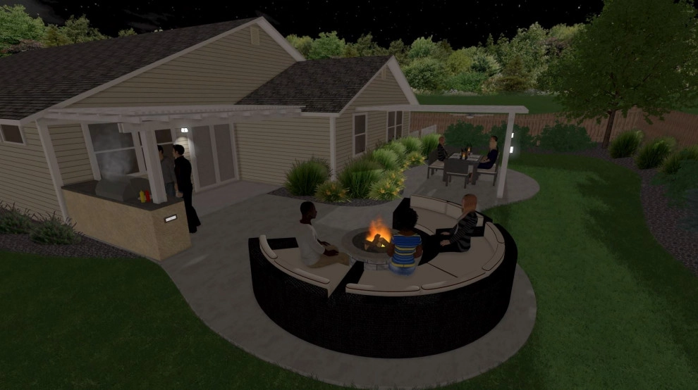 Nampa Residence Backyard Oasis by Cutting Edge Landscape - Photo 5