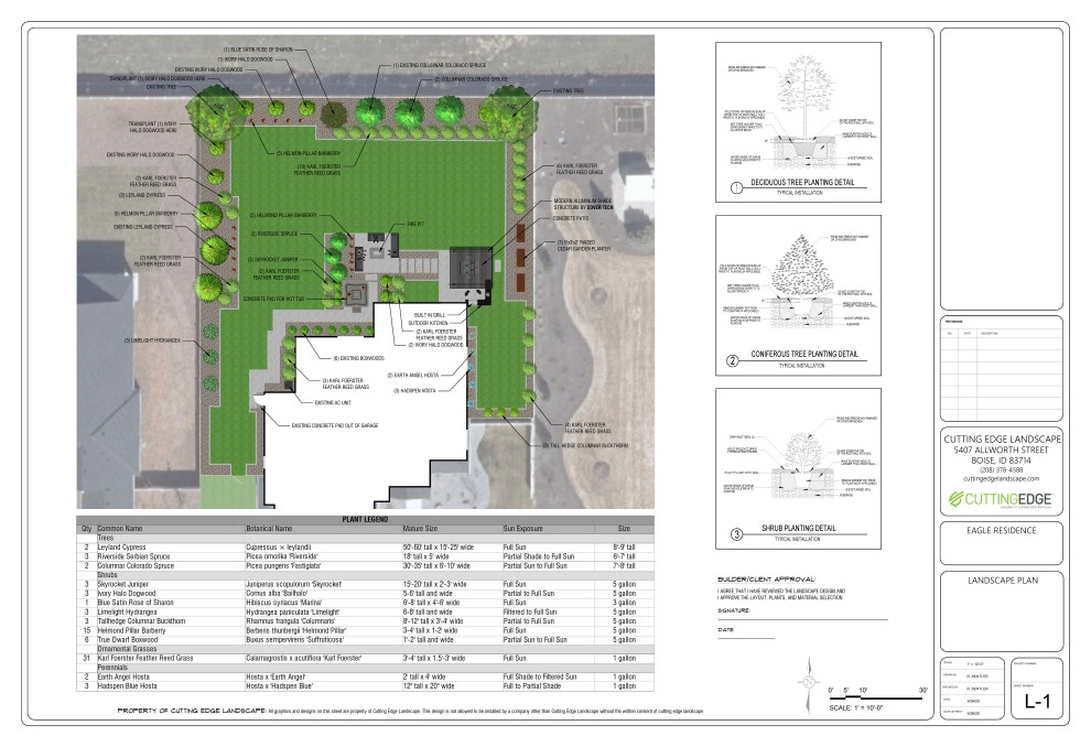 Eagle Landscape Redesign by Cutting Edge Landscape - Photo 19