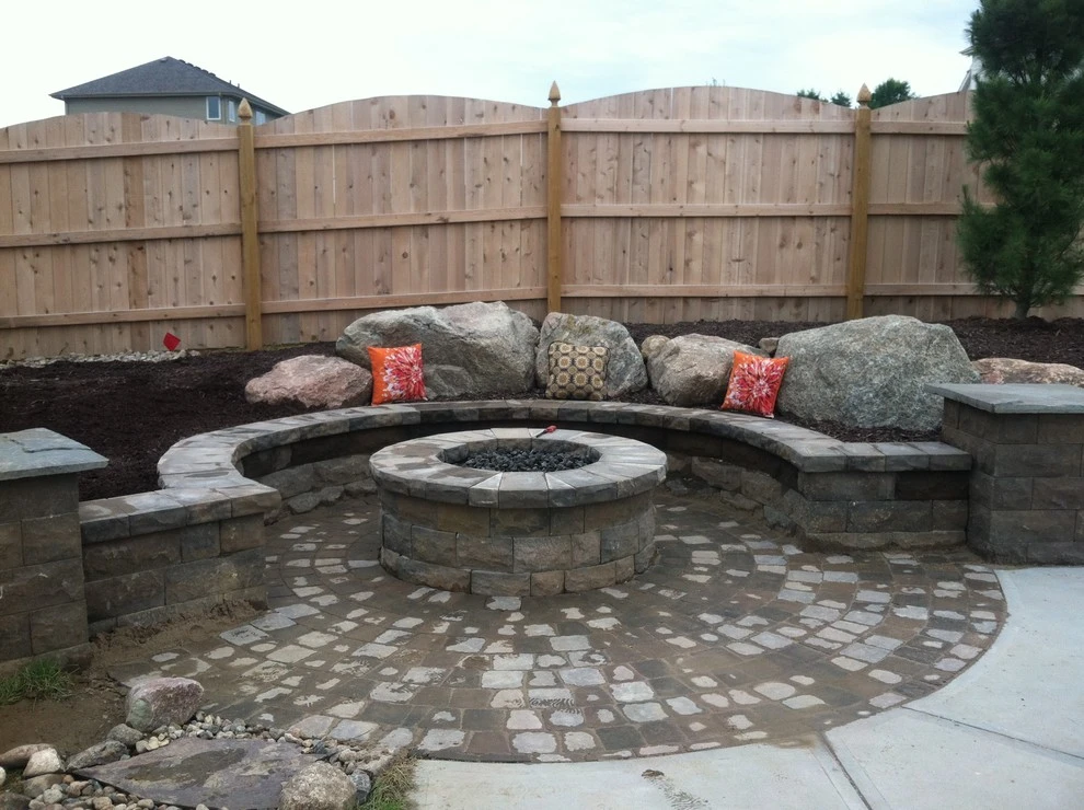 Omaha Fire pits / fireplace by Scott Designs - Hardscapes And Water Features - Photo 29