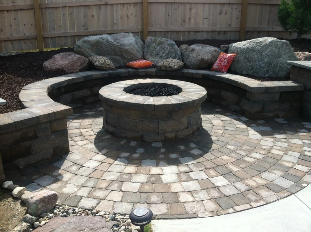 Omaha Fire pits / fireplace by Scott Designs - Hardscapes And Water Features - Photo 20