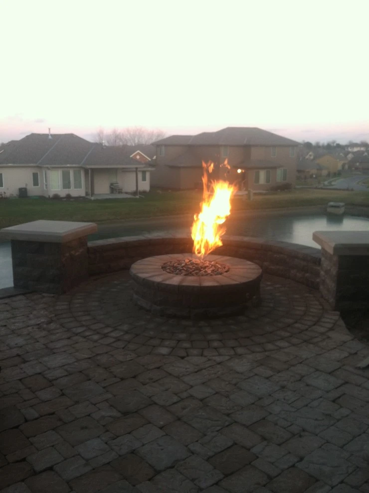 Omaha Fire pits / fireplace by Scott Designs - Hardscapes And Water Features - Photo 19