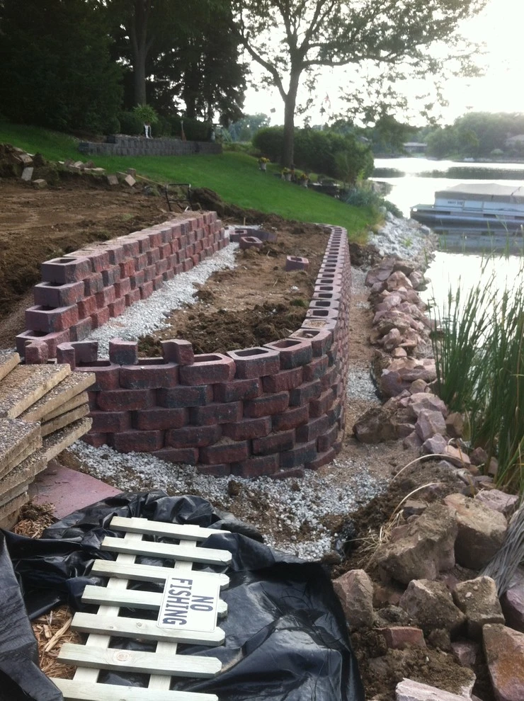Omaha hardscapes Retaining walls by Scott Designs - Hardscapes And Water Features - Photo 46