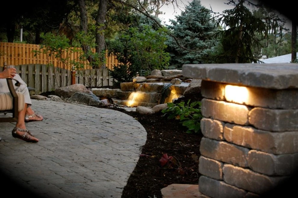 smith Patio and pondless waterfall by Scott Designs - Hardscapes And Water Features - Photo 8
