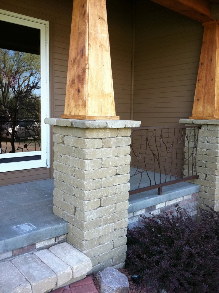 Rowe front entrance by Scott Designs - Hardscapes And Water Features - Photo 3