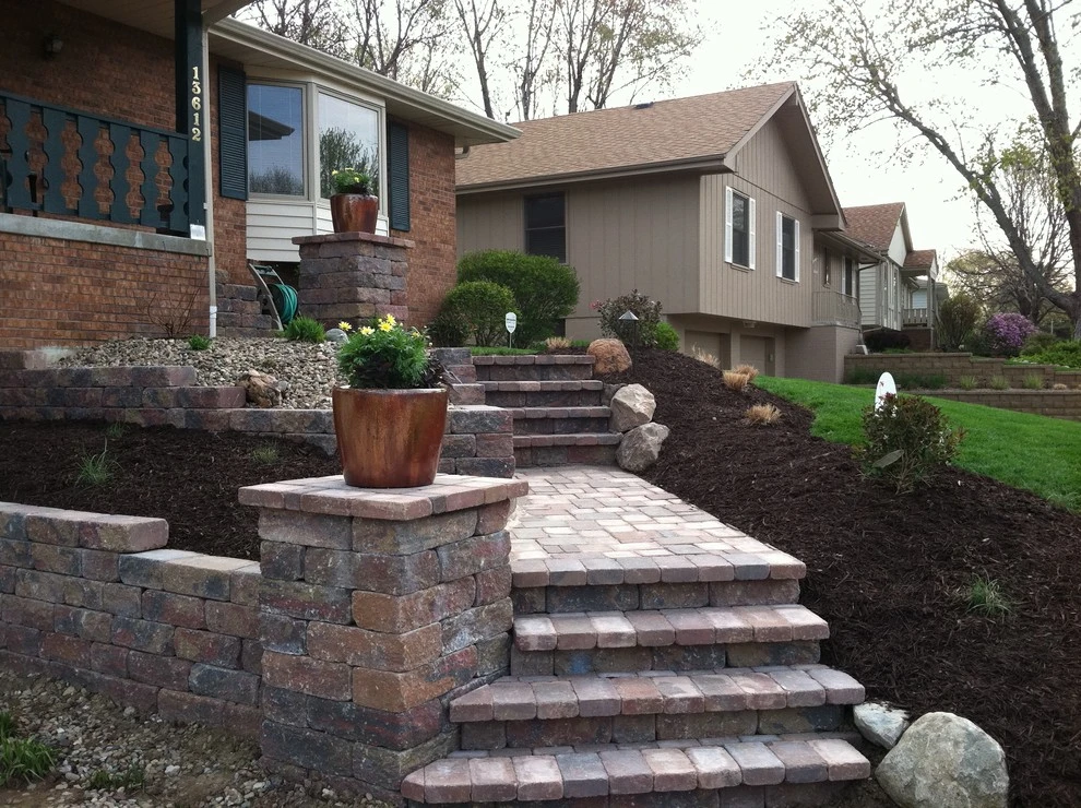 Jolley front entrance by Scott Designs - Hardscapes And Water Features - Photo 2