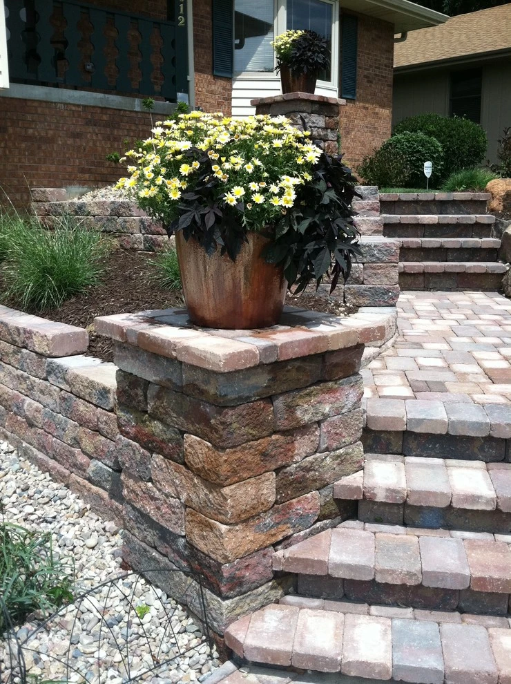 Jolley front entrance by Scott Designs - Hardscapes And Water Features - Photo 3
