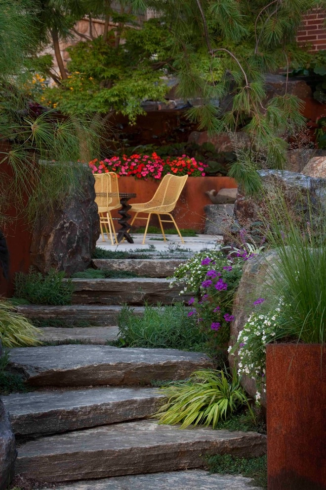 Stone, Steel & Sculpture by Daryl Toby - AguaFina Gardens International - Photo 4