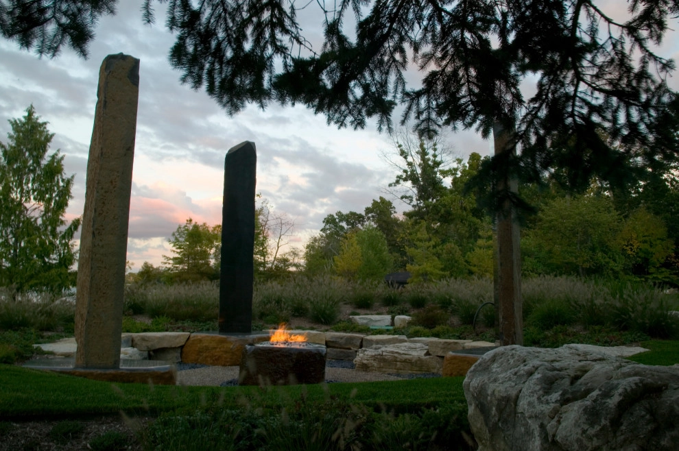 Modern Garden - Fire, Water, & Stone by Daryl Toby - AguaFina Gardens International - Photo 2