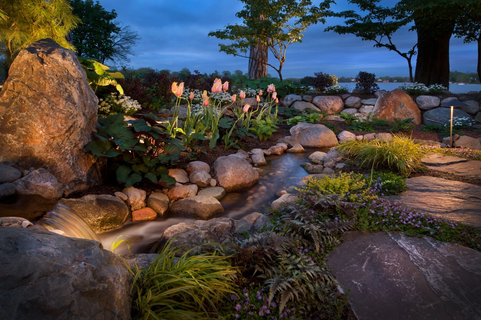 Intimate Courtyard, Pond and Stream by Daryl Toby - AguaFina Gardens International - Photo 2
