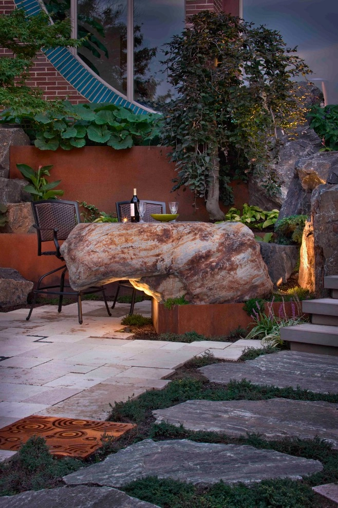 Stone, Steel & Sculpture by Daryl Toby - AguaFina Gardens International - Photo 10