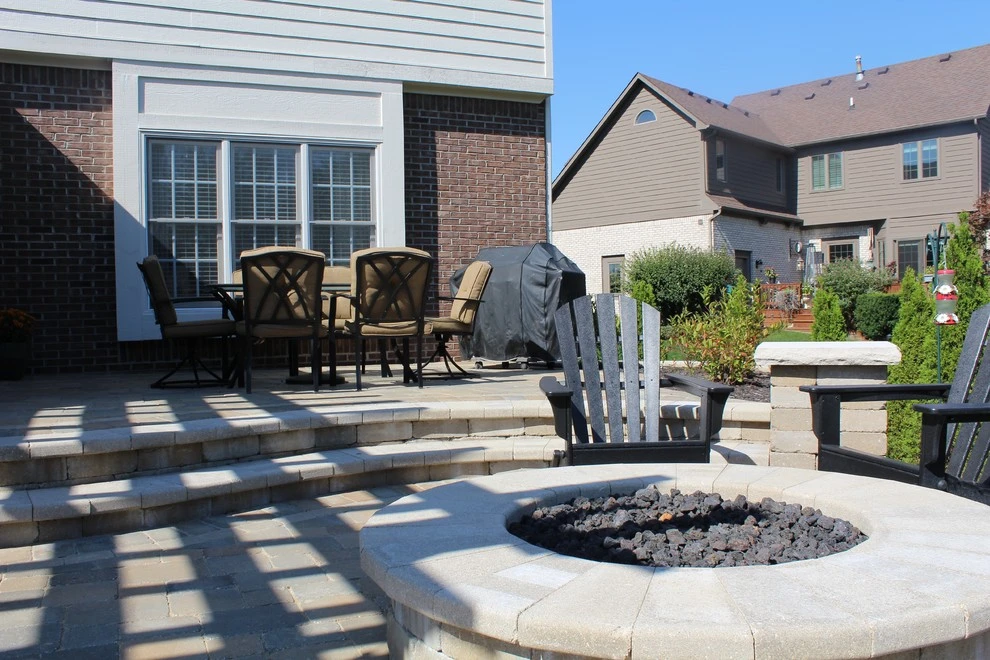 Tranquil Terraced Family Space (Carmel, IN) by BPI Outdoor Living - Photo 3