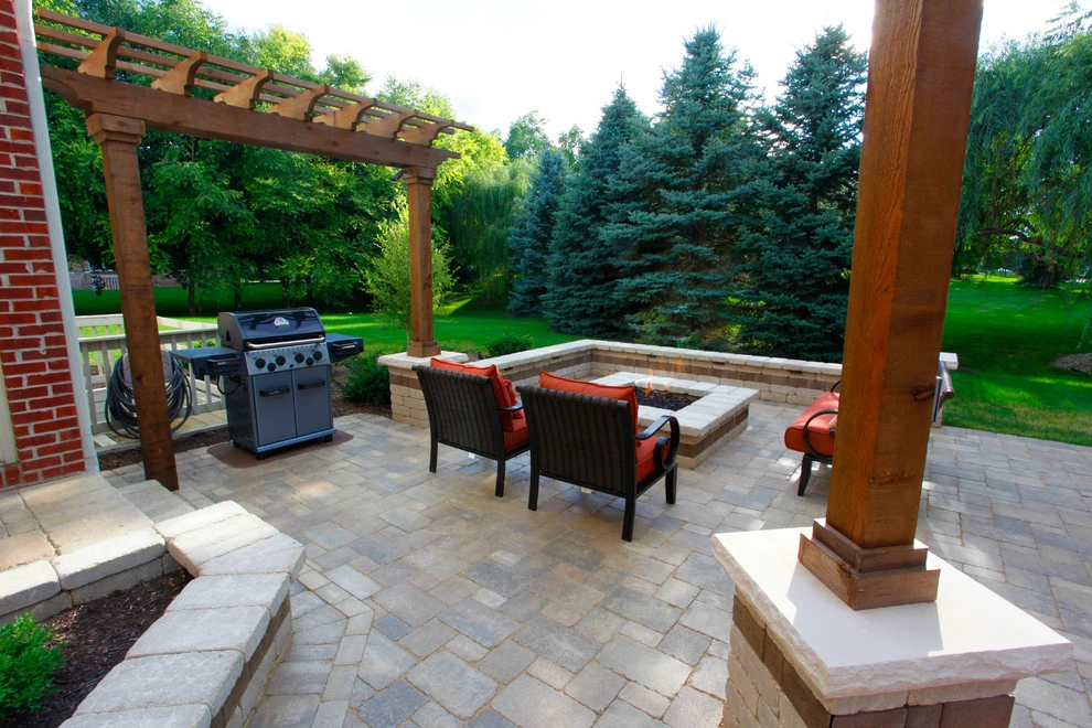 Carmel,IN Backyard Patio by BPI Outdoor Living - Photo 4