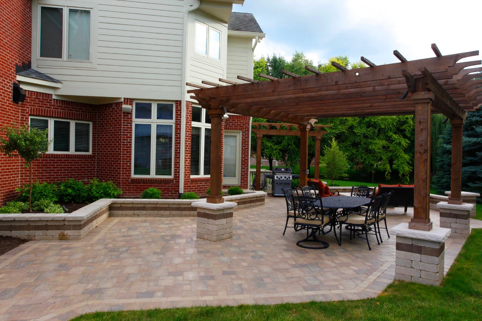 Carmel,IN Backyard Patio by BPI Outdoor Living - Photo 7