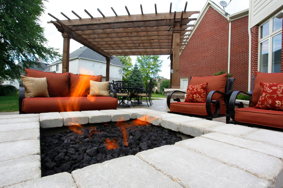 Carmel,IN Backyard Patio by BPI Outdoor Living - Photo 3
