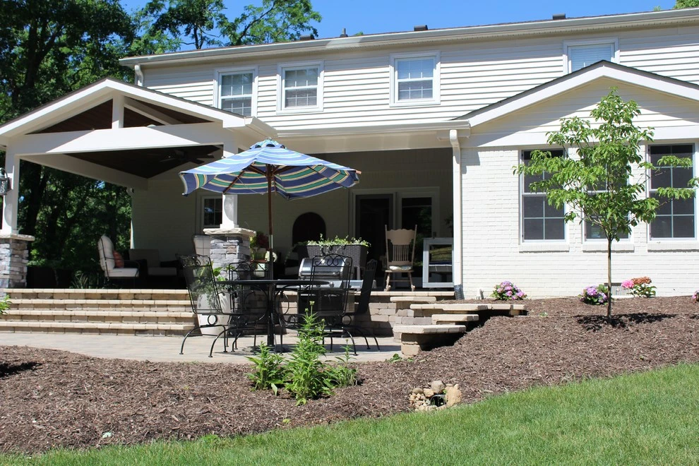 Sunlit Covered Structure and Patio Space (Indianapolis, IN) by BPI Outdoor Living - Photo 8