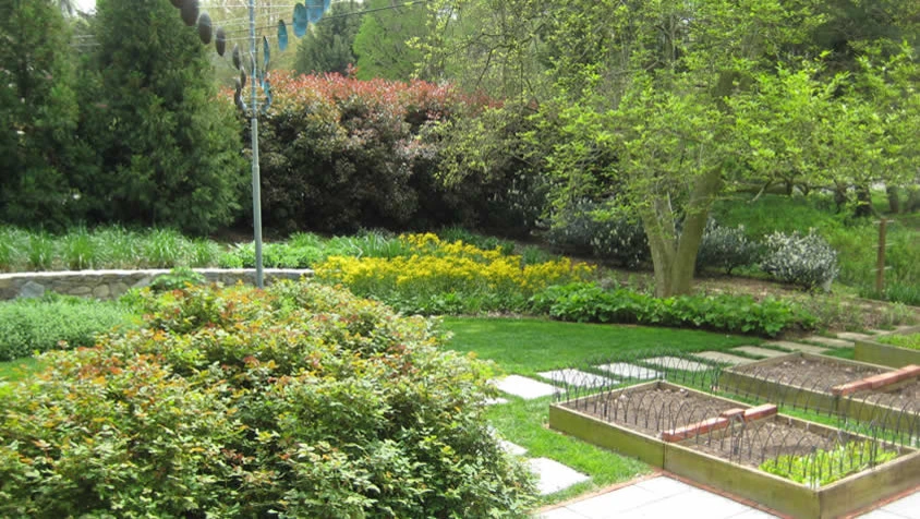 Virginia Entry Garden by CLINTON+RIES Landscape Architects, PC - Photo 14