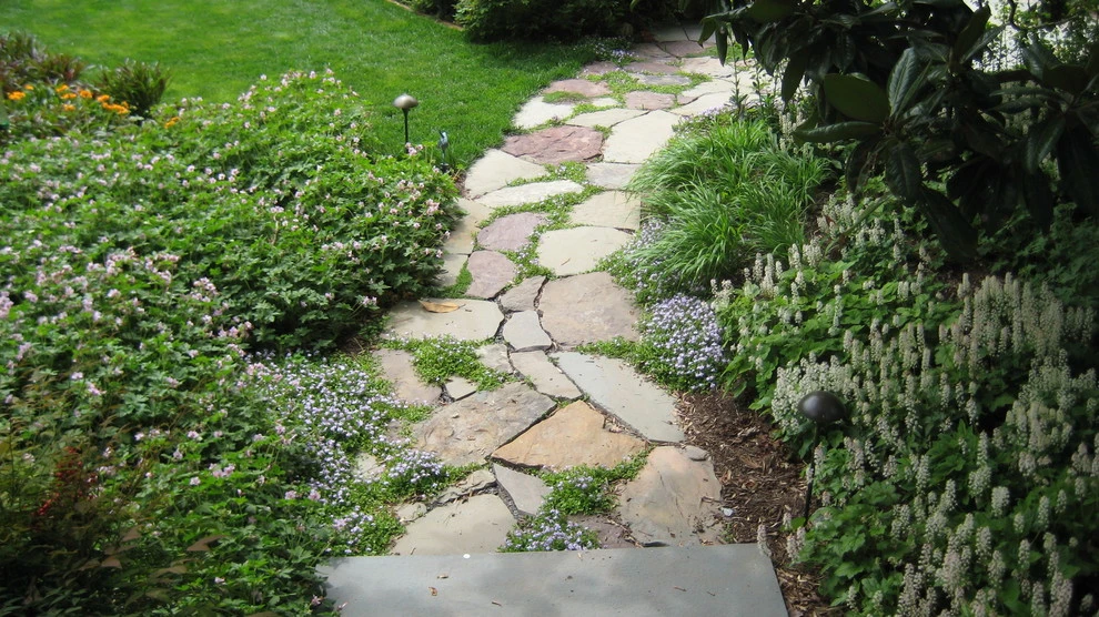 Virginia Entry Garden by CLINTON+RIES Landscape Architects, PC - Photo 10