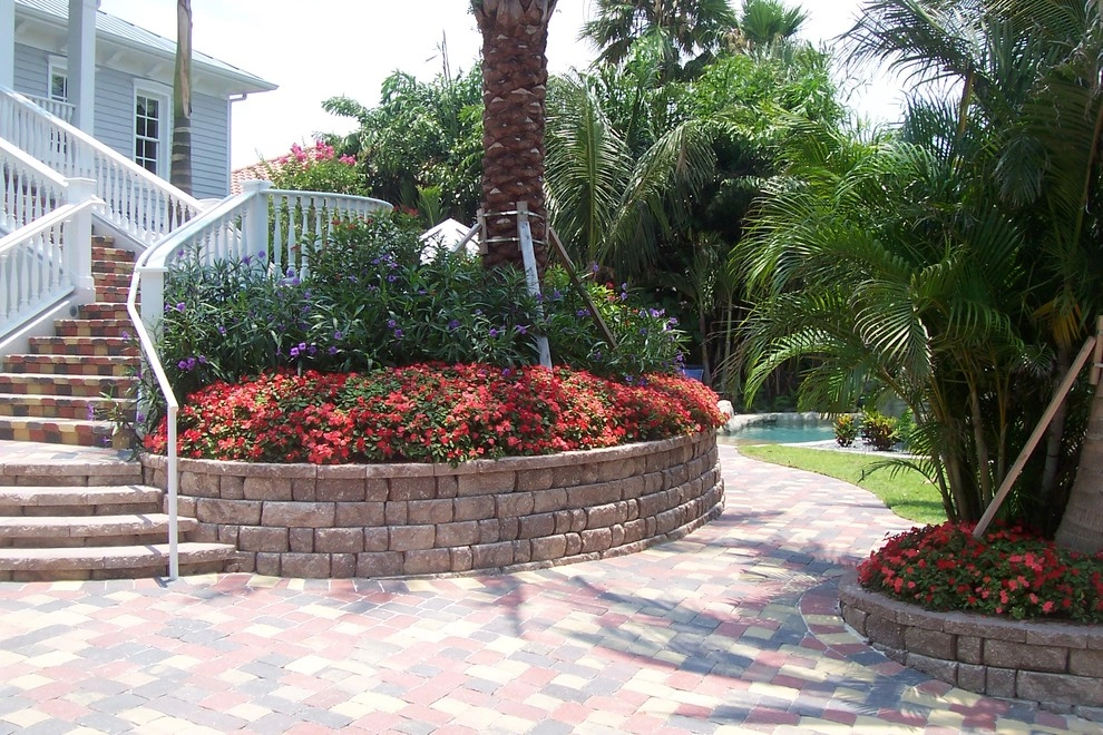 Lido Key Coastal style landscape with lagoon pool by Design Scapes - Photo 30