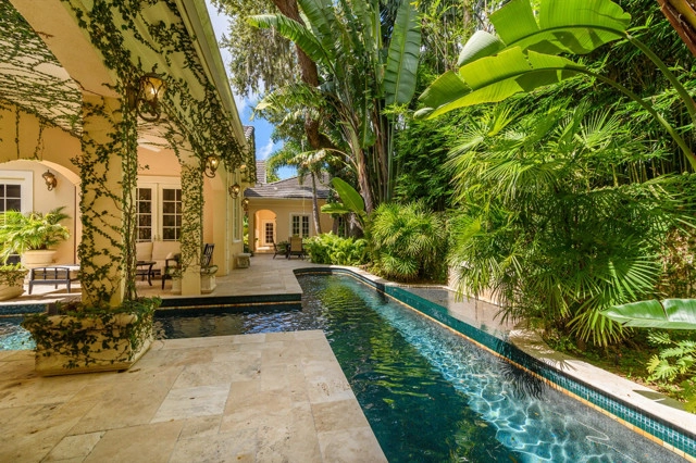 French Chateau Landscape and Pool by Design Scapes - Photo 7