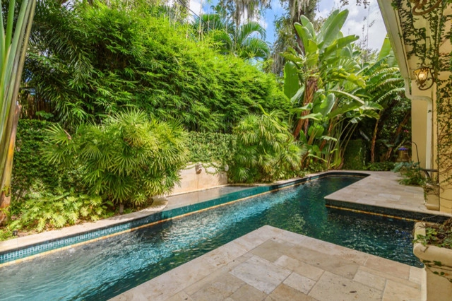 French Chateau Landscape and Pool by Design Scapes - Photo 21