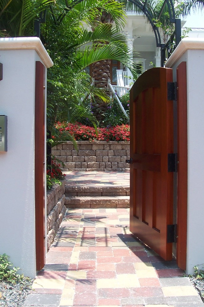 Lido Key Coastal style landscape with lagoon pool by Design Scapes - Photo 23