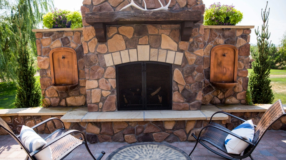 Outdoor Fireplaces and Entertaining by Detailed Landscape - Photo 4
